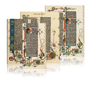 Diáře, zápisníky a adresáře Paperblanks kolekce Gutenberg Bible
