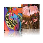Diáře, zápisníky a adresáře Paperblanks kolekce Laurel Burch The Lovers