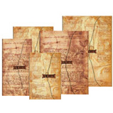 Diáře, zápisníky a adresáře Paperblanks kolekce Leonardo’s Sketches