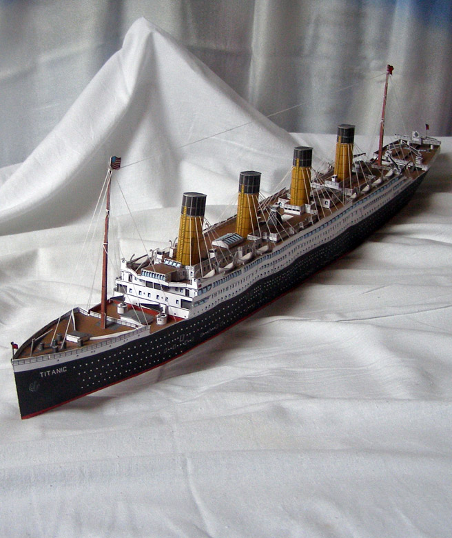 Model Titanic - loď snů