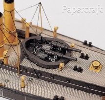 Papírový model - Pancéřová korveta S.M.S. Sachsen (3020)