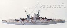 Papírový model - Bitevní loď S.M.S. Baden (3030)