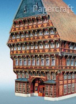 Papírový model - Úřední dům Knochenhauer (556)