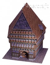 Papírový model - Úřední dům Knochenhauer (556)