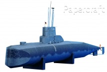Papírový model - Ponorka U9 (559)