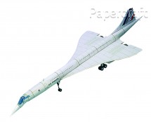 Papírový model - Concorde (665)