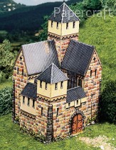 Papírový model - Tři malé hrady (602)