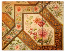 Paperblanks kniha hostů l. Floral Ivory 755-6