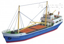Papírový model - Pobřežní loď Oldenburg (713)
