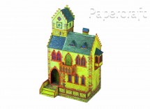 Papírový model - Středověká radnice (72183)