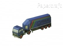 Papírový model - Mercedes Articulated Lorry (72416)