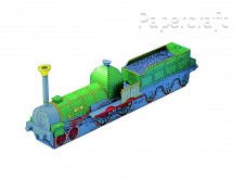Papírový model - Lokomotiva Dampflok Drache (72480)