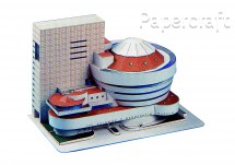 Papírový model - Guggenheimovo museum (72584)