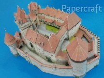 Papírový model / vystřihovánka - Hrad Kreuzenstein (736)