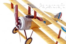 Papírový model / vystřihovánka - Letadlo Sopwith Triplane (755)