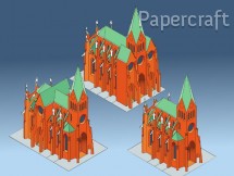 Papírový model - Kostel sv. Lukáše (804)