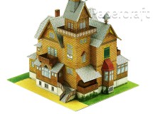 Papírový model - Vila Blumenthal