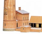 Papírový model - Maják a museum Darsser Ort (592)