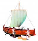 Papírový model - Galilejský člun z 1. století (606)