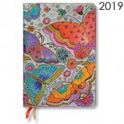 Diář Paperblanks 2019 Flutterbyes