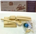 Dřevěný model středověkého katapultu
