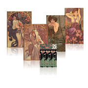 Diáře, zápisníky a adresáře Paperblanks kolekce Mucha Collection