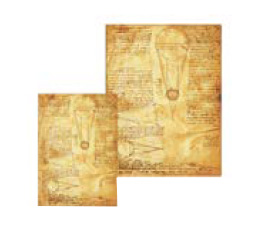 Zápisníky, adresáře a diáře Paperblanks kolekce Leonardo's Sketches