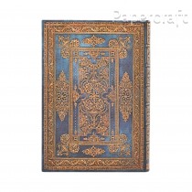 Diář Paperblanks 2026 Blue Luxe midi denní DE0751-8
