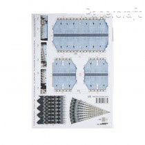 Papírový model - Katedrála Notre-Dame Paris (787)