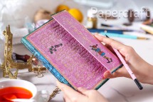 Zápisník Paperblanks Astrid Lindgren, Pippi Longstocking midi nelinkovaný PB1328-1