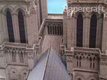 Papírový model - Katedrála Notre-Dame Paris (787)