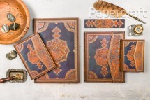 Diář Paperblanks 2026 Safavid Indigo midi horizontální DE0762-4