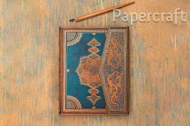 Diář Paperblanks 2026 Safavid Indigo midi horizontální DE0762-4