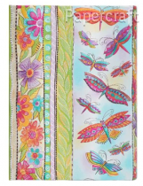 Paperblanks diář 2024 Hummingbirds & Flutterbyes midi denní DE0445-5