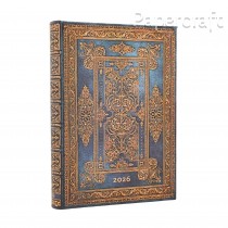 Diář Paperblanks 2026 Blue Luxe midi denní DE0751-8