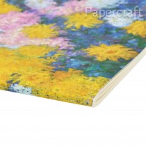 Sešit Paperblanks Monet’s Chrysanthemums A4 tečkovaný CBD6270