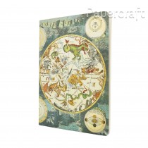 Sešit Paperblanks Celestial Planisphere A4 nelinkovaný CB1435-6