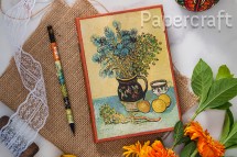 Zápisník Paperblanks Van Gogh’s Still Life midi linkovaný PB1337-3