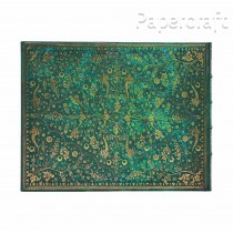 Kniha hostů Paperblanks Emerald Flower linkovaná PB1319-9