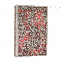 Diář Paperblanks 2026 Garnet Flexis mini horizontální FE0831-7