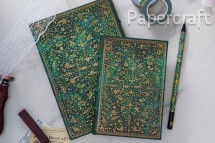 Zápisník Paperblanks Emerald Flower mini linkovaný PB1317-5