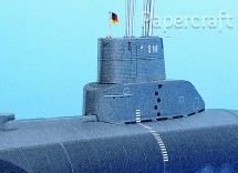 Papírový model - Ponorka U9 (559)