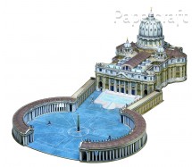 Papírový model - Chrám sv. Petra v Římě (564)