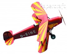 Papírový model - Bücker 131 Jungmann(582)