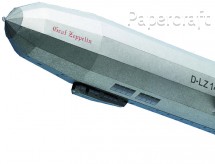 Papírový model - Vzducholoď Zeppelin Junior(586)