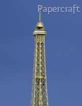 Papírový model - Eiffelova věž (597)