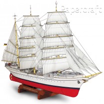 Papírový model - Gorch Fock-(616)