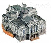 Papírový model - Zámek Linderhof (623)