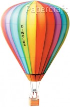 Papírový model - Horkovzdušný balón(624)
