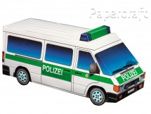 Papírový model - Policejní vůz (654)